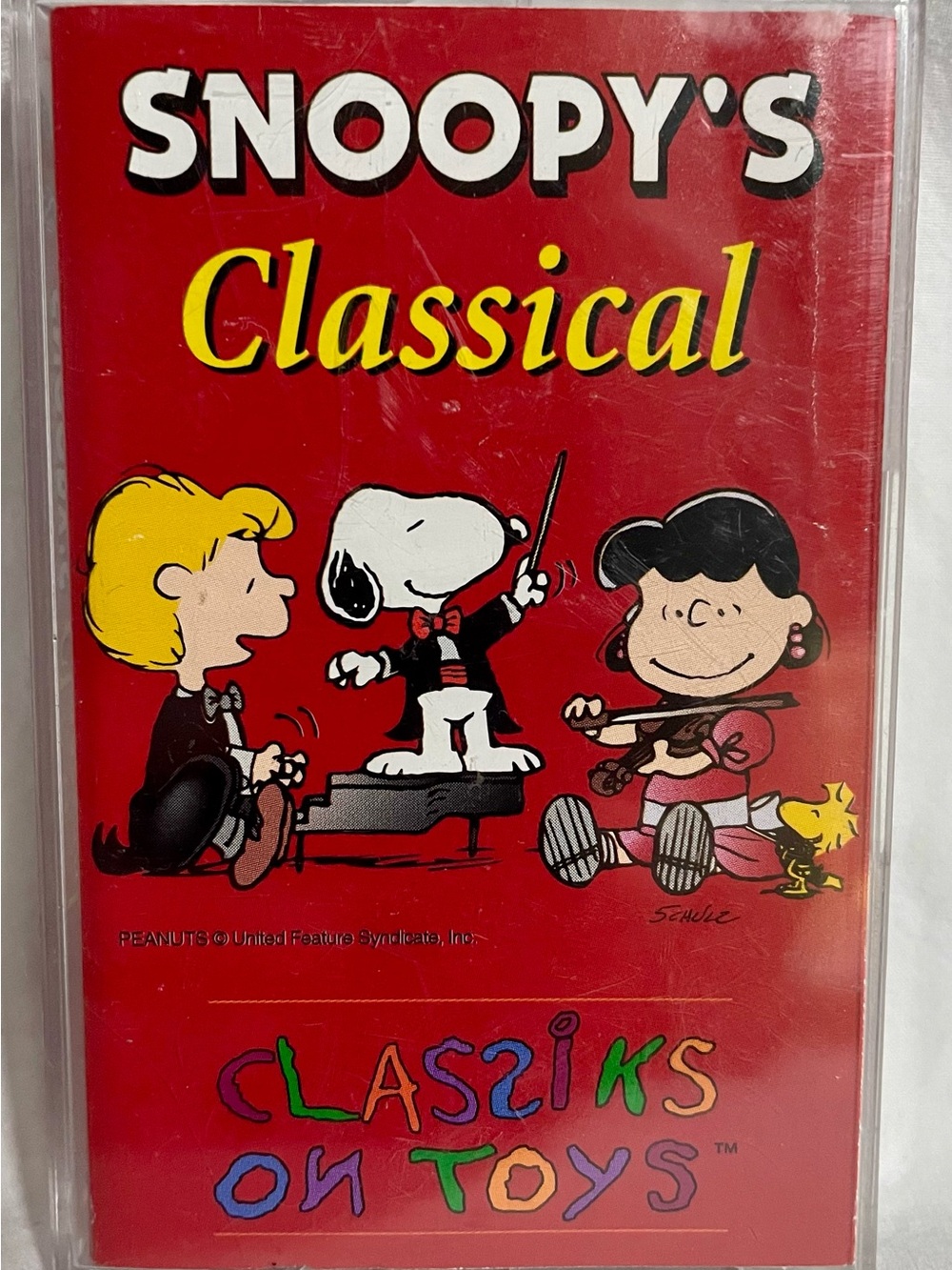 Peanuts Snoopy's Classical Music Cassette